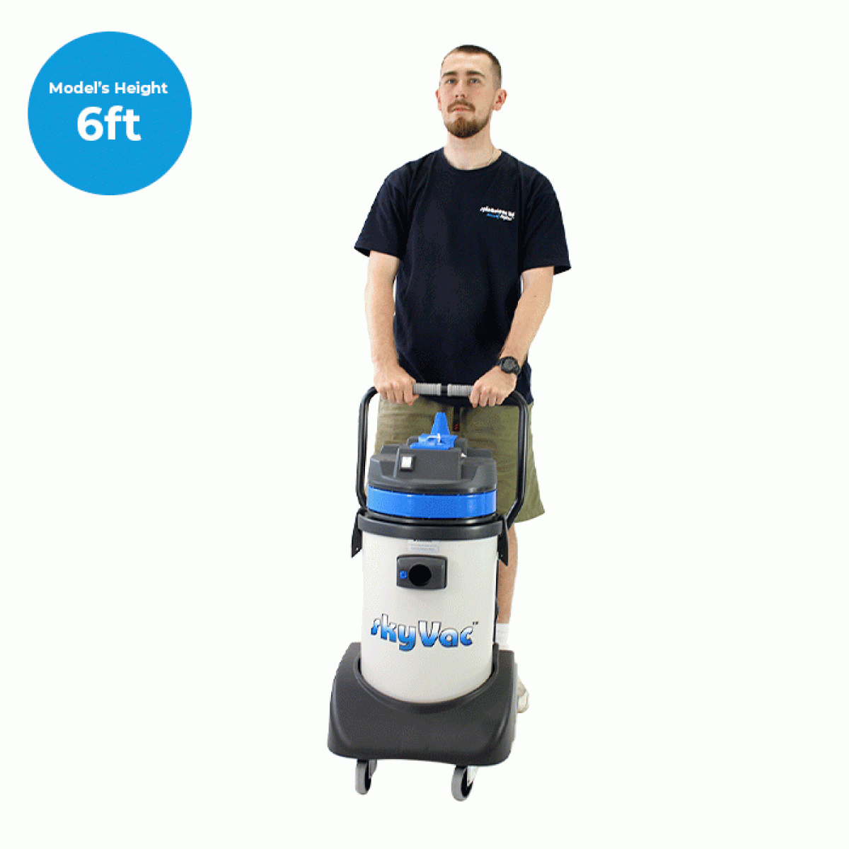 skyVac® Internal 30 Kit 6 m ineinander greifende Saugabschnitte