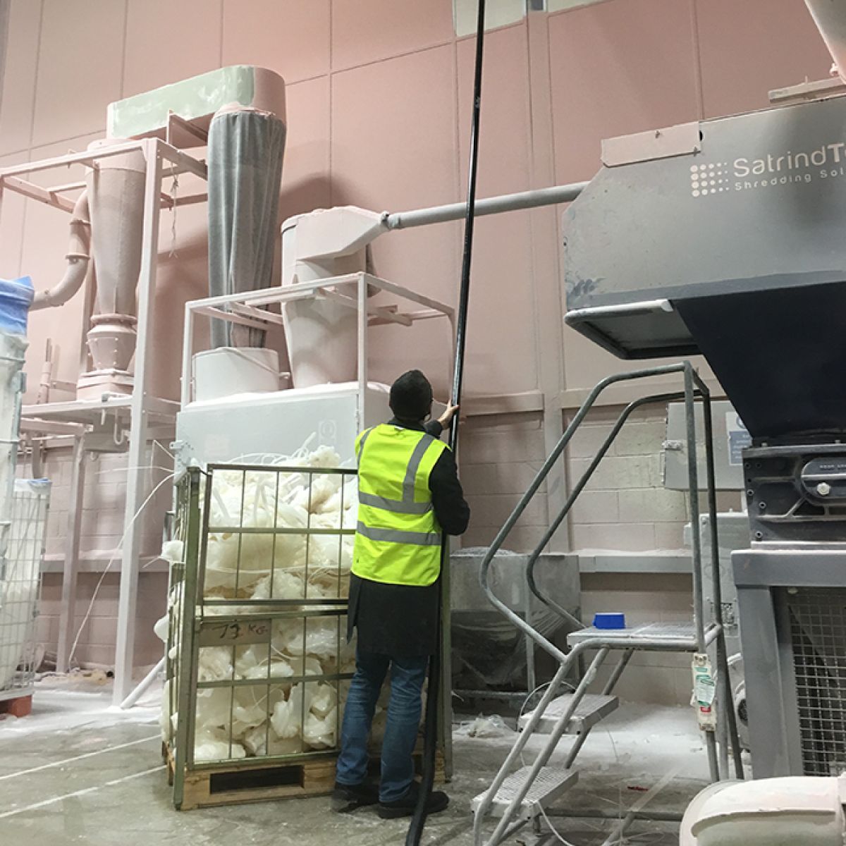 skyVac Atex A37 Kit 12m Saugstrecke mit Sicherung
