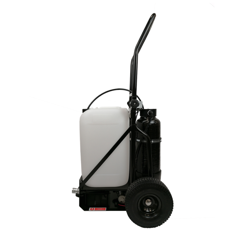 25-Liter-Klappwagen mit 6x18-Entsalzungsharzfilter