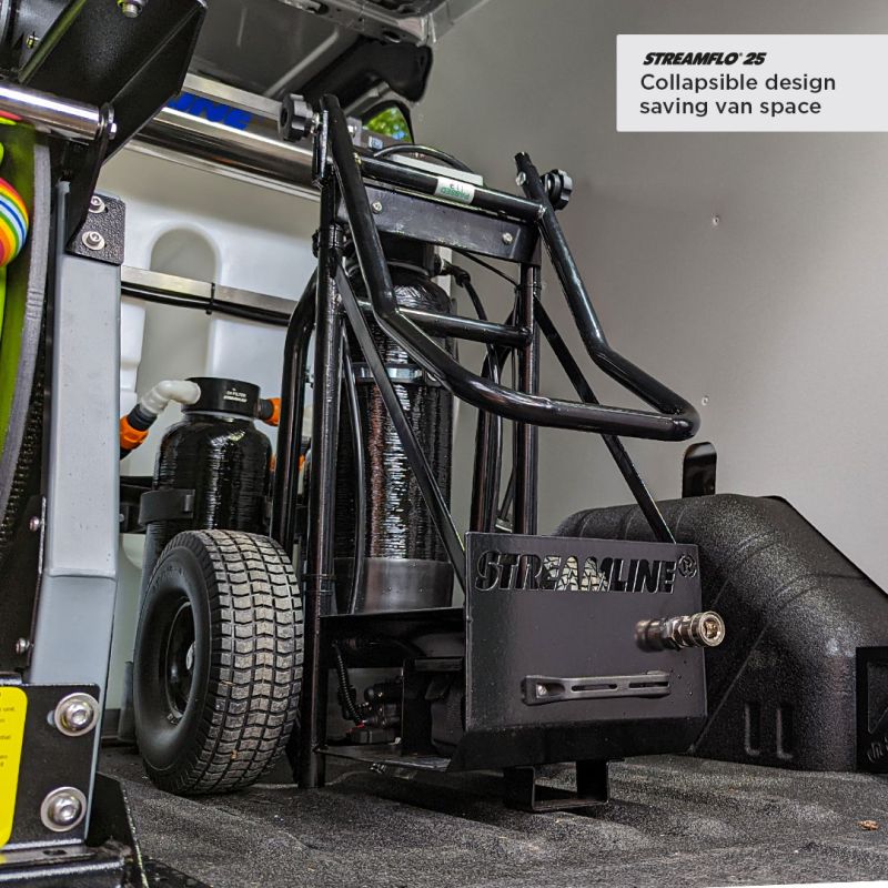 25-Liter-Klappwagen mit 6x18-Entsalzungsharzfilter