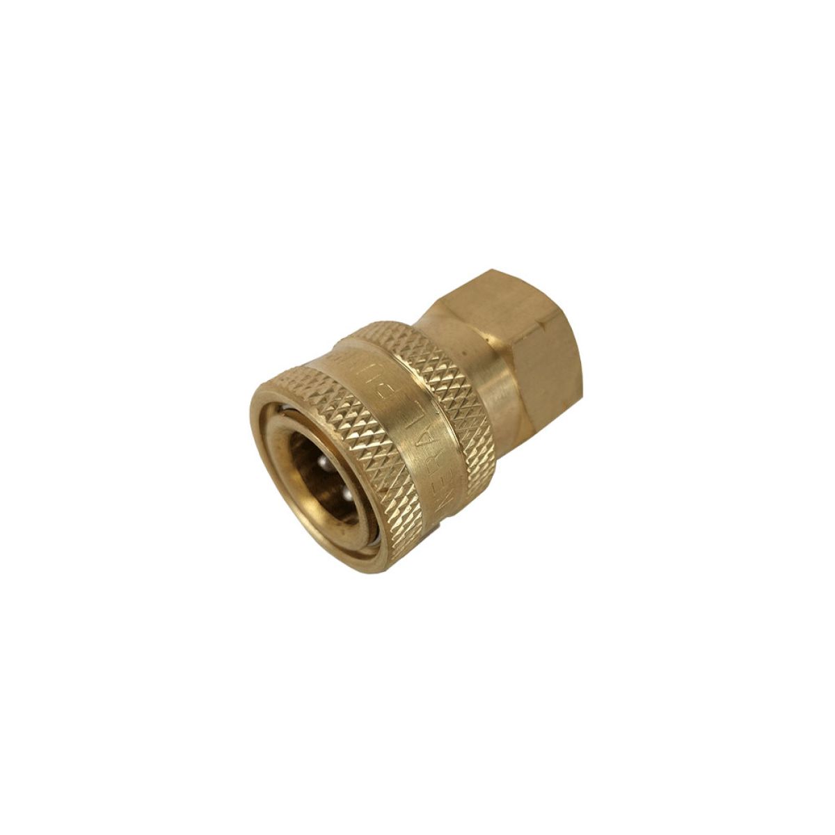 Item 1/4" Hochdruck-Schnellverbinder weiblich mit 1/4" Innengewinde