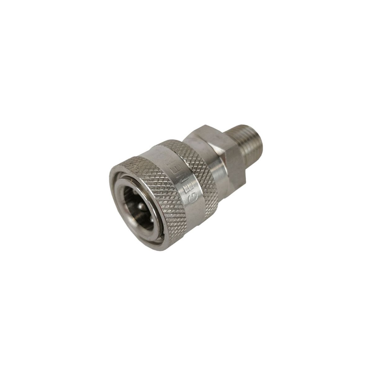 Item 1/4" Innengewinde-Schnellverbinder aus Hochdruck-Edelstahl, mit 1/4" Außengewinde