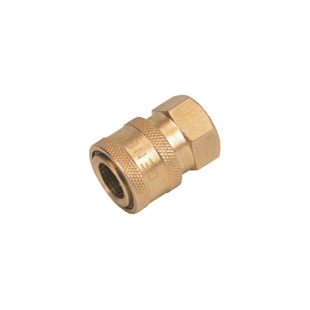 Item 3/8" Hochdruck-Schnellverbinder weiblich mit 3/8" Innengewinde