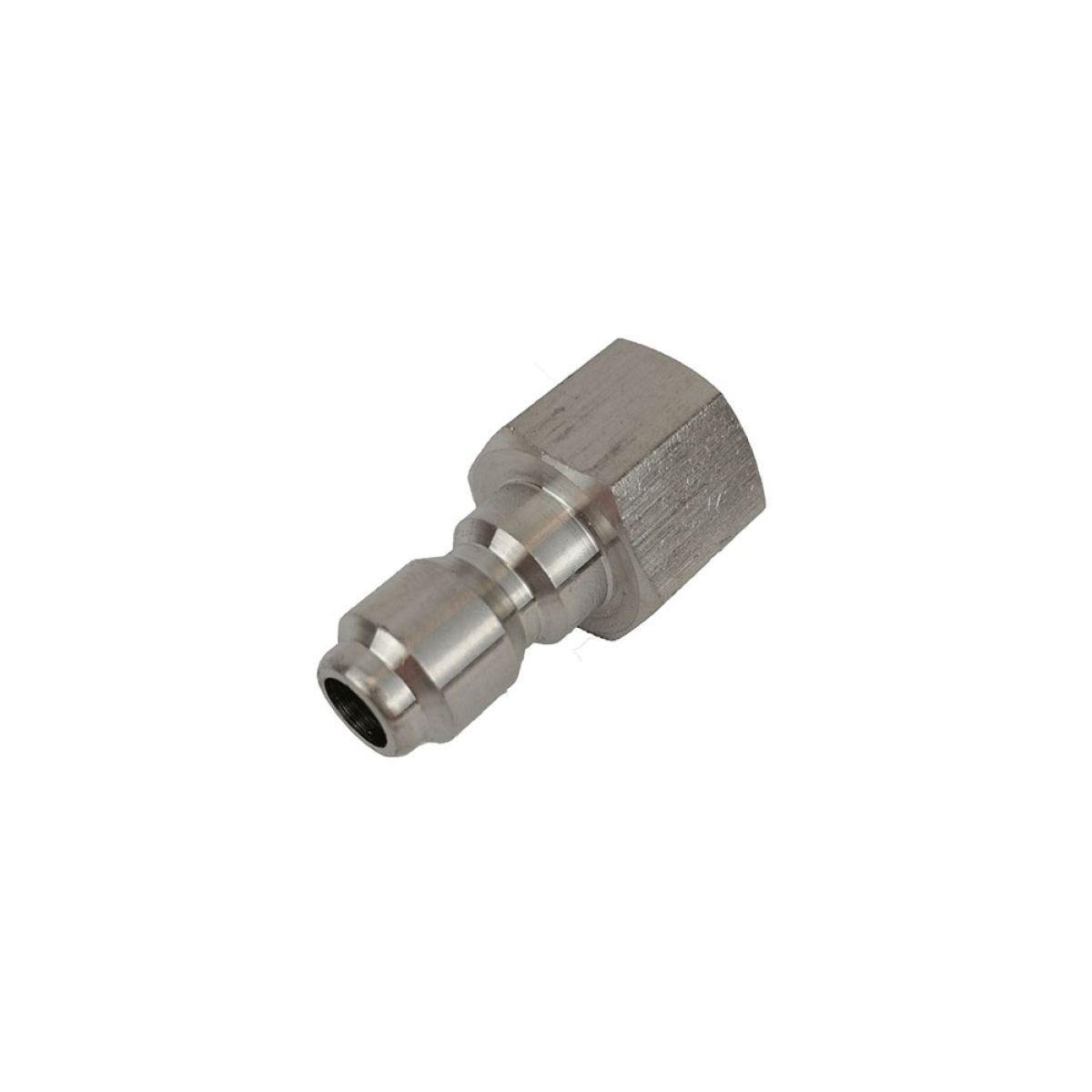1/4" männlicher Schnellverbinder aus Hochdruck-Edelstahl, mit 1/4" Außengewinde