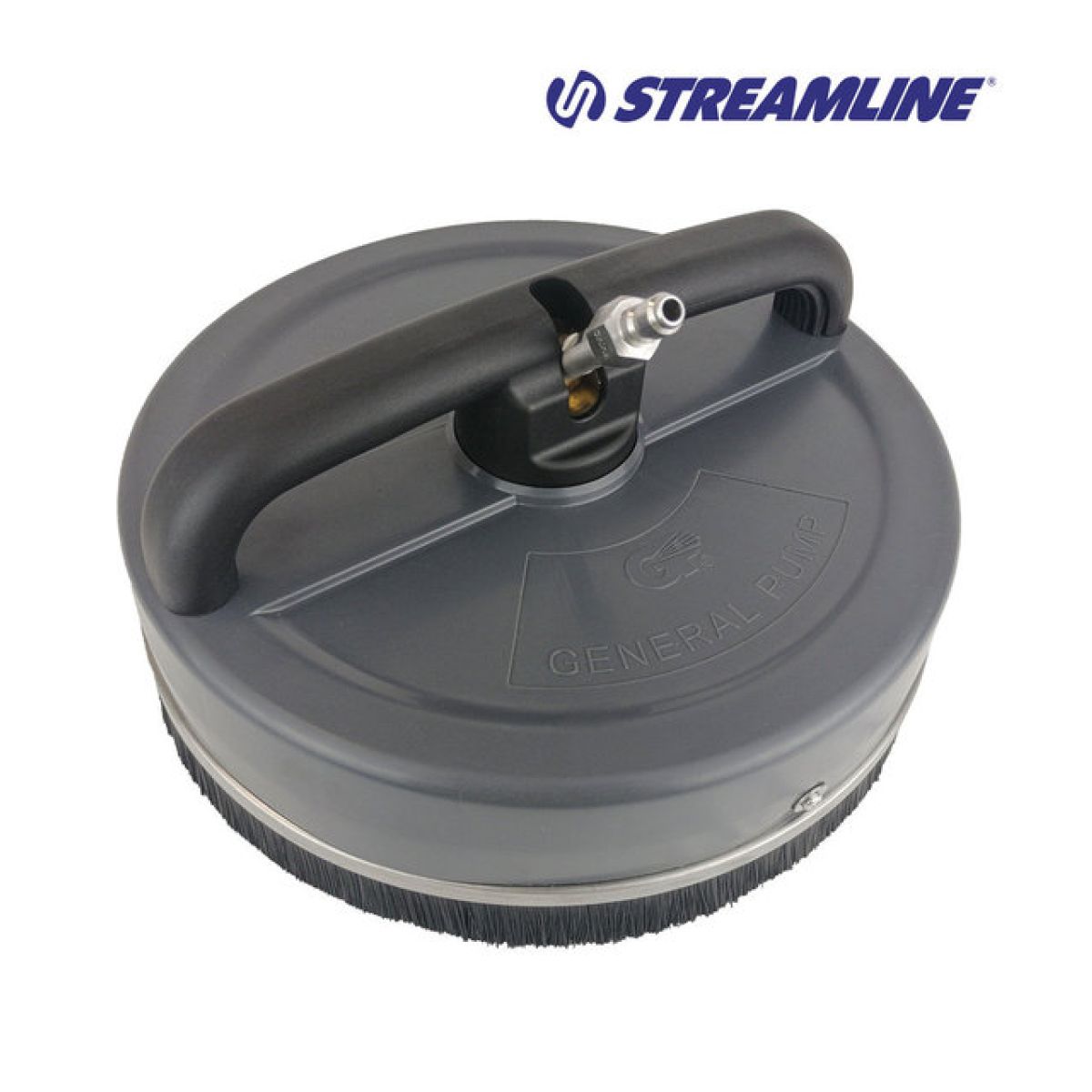 Item 12 Zoll (300 mm) Flachflächenreiniger mit 1/4 Quick Release-Steckeranschluss