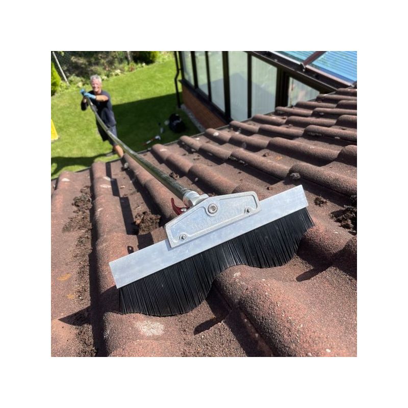 SkyScraper Doppelkopf-Kit Speedi Brush & 10,30 m Stange