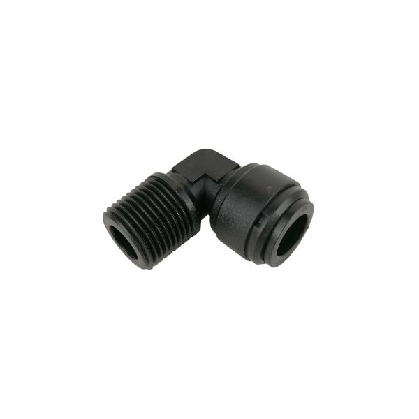 Item 10 mm Schnappverschluss – 3/8 BSPT-Außenwinkelstück