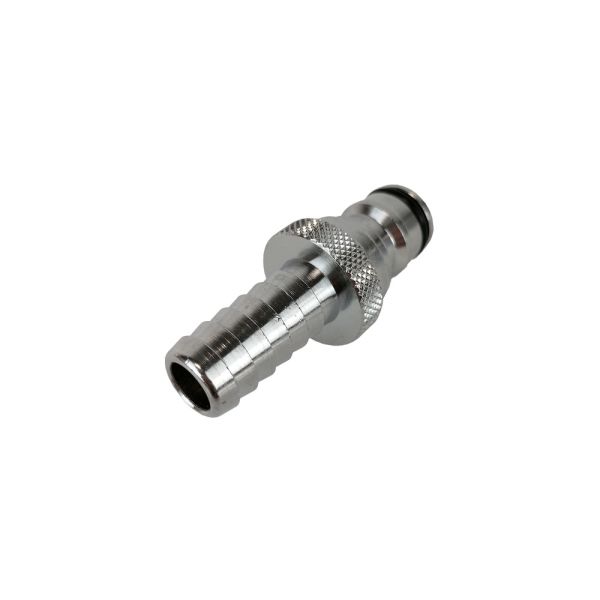 Item Edelstahl-Steckeradapter mit 12-mm-Schlauchende