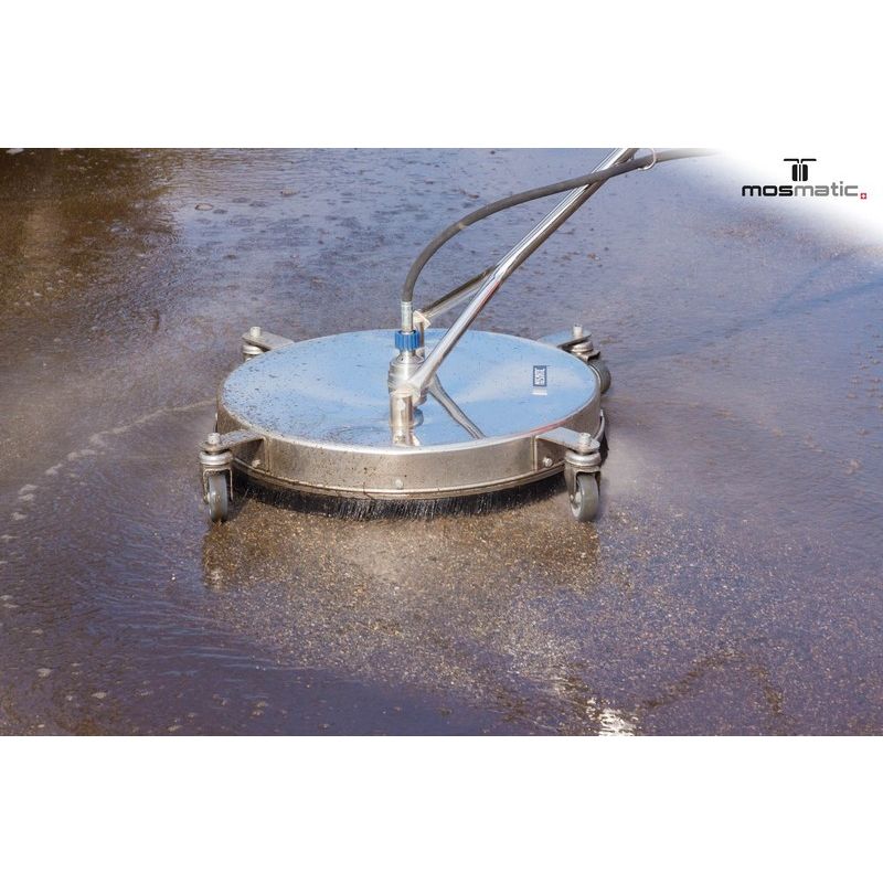 Mosmatic FL-CR 520mm mit Bürstenrock 2x Düsen auf Rollen - 275 bar