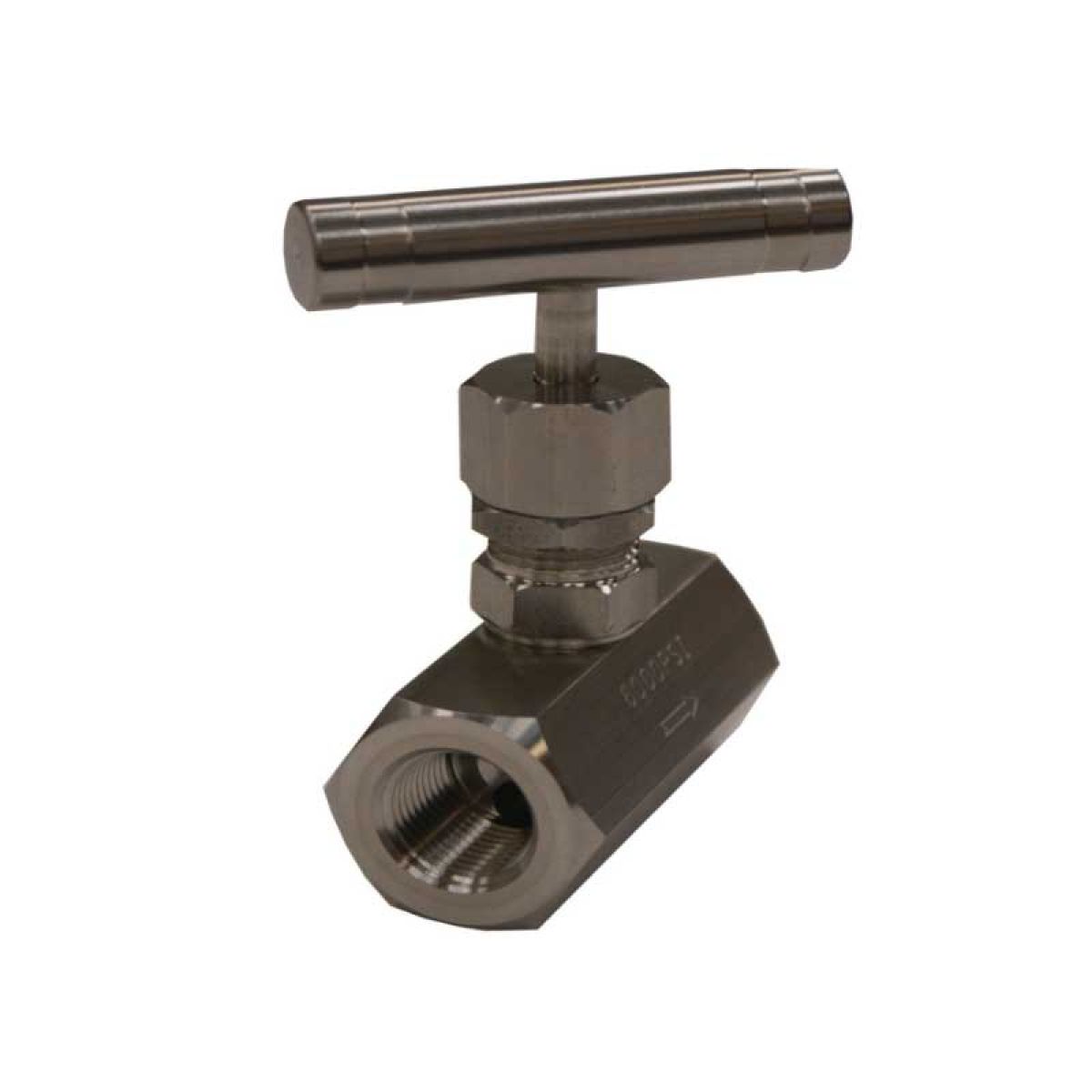 1/2" Nadelventil aus Edelstahl