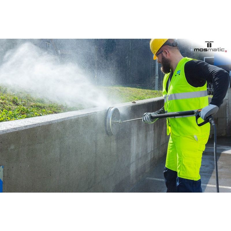 Mosmatic 300mm Flächenreiniger mit Bürstenrock 2x Düsen