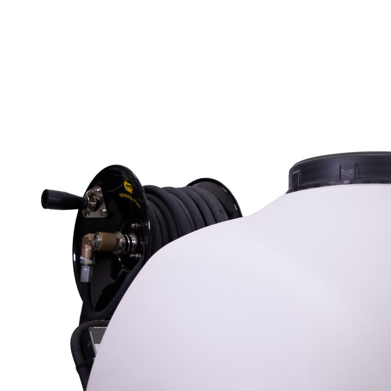 120L Schubkarren-Hochdruckreiniger mit Honda-Motor 12 L/min 150 bar mit 15 m Schlauchtrommel