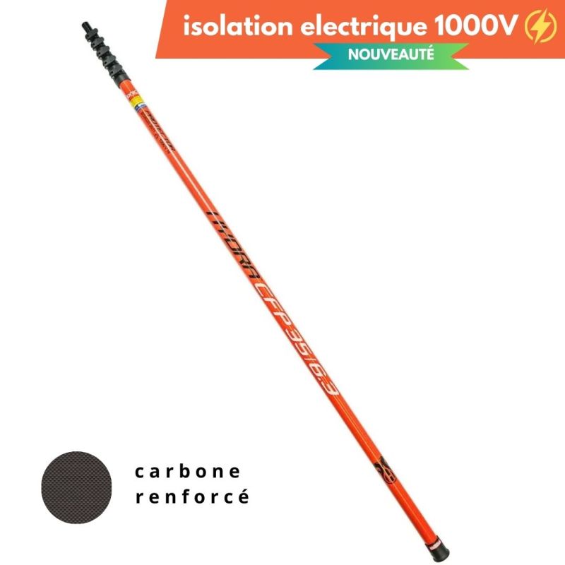 Item Hydra 23m20 verstärkte Carbon-Teleskopstange