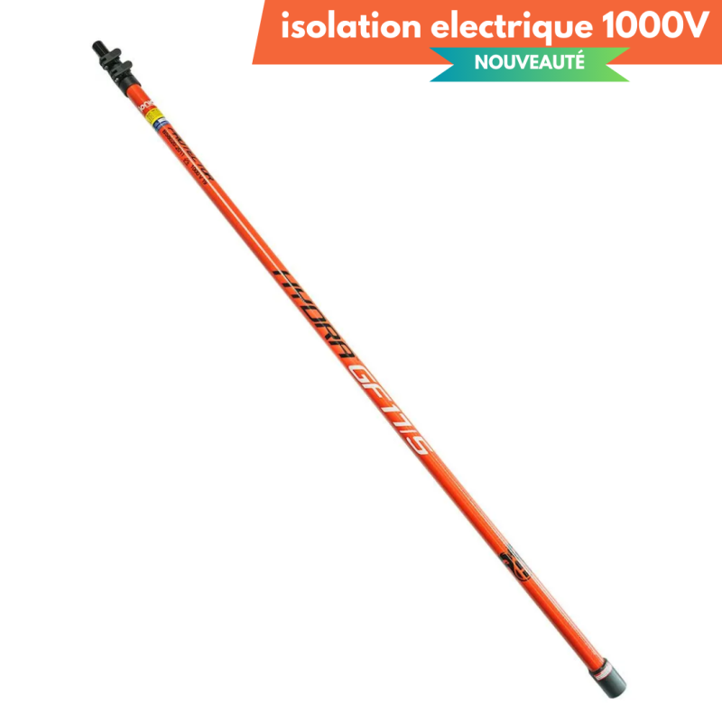 Item Hydra Fiberglas Teleskopstange 4,10m bis 8,60m / 1,58m geschlossen