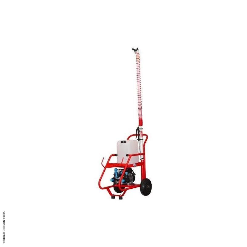 Item Einphasiges Elektro-Sprühgerät 10 bar auf Wagen 19 l/min