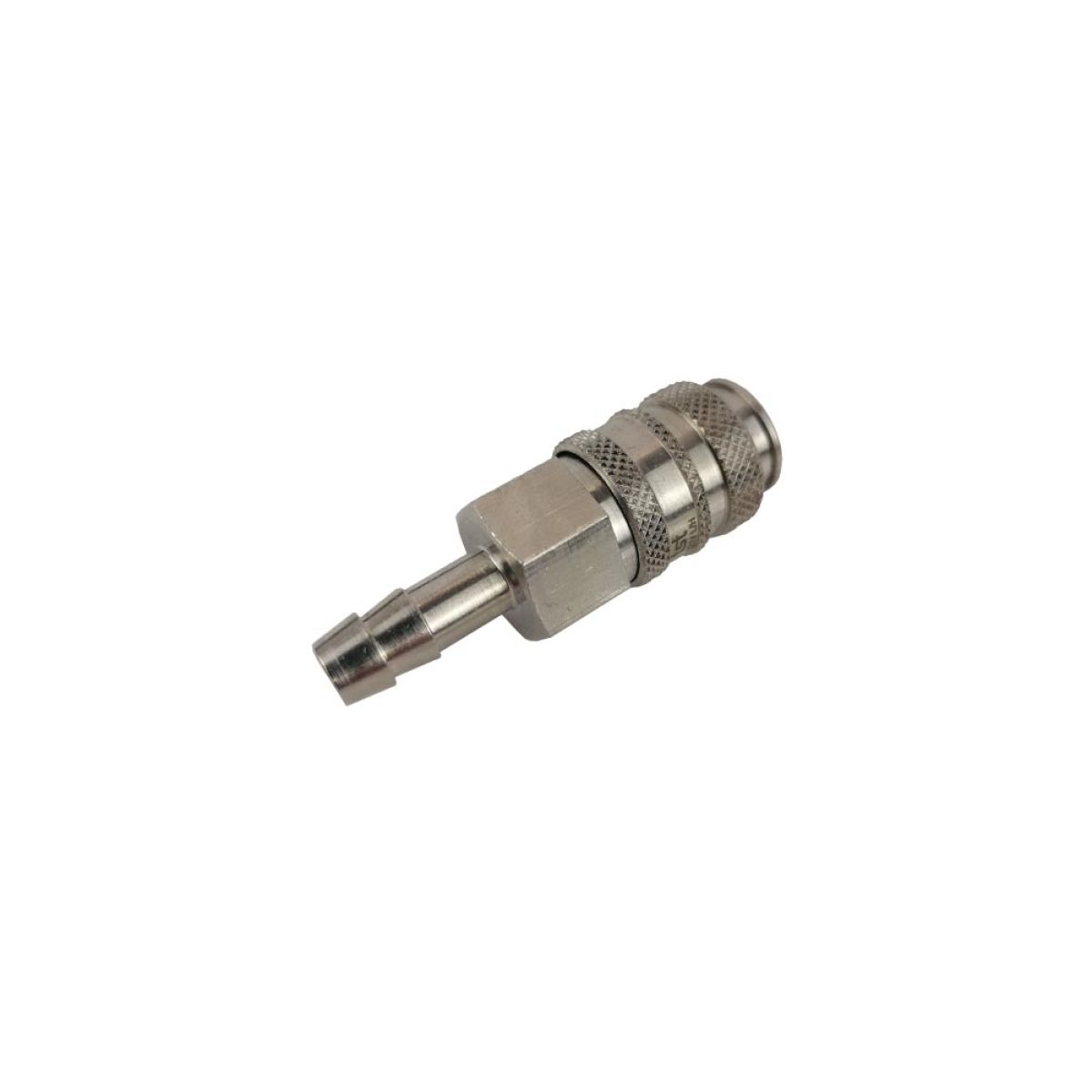 Q21-Buchsenanschluss mit 6-mm-Schlauchende und Viton-Dichtung