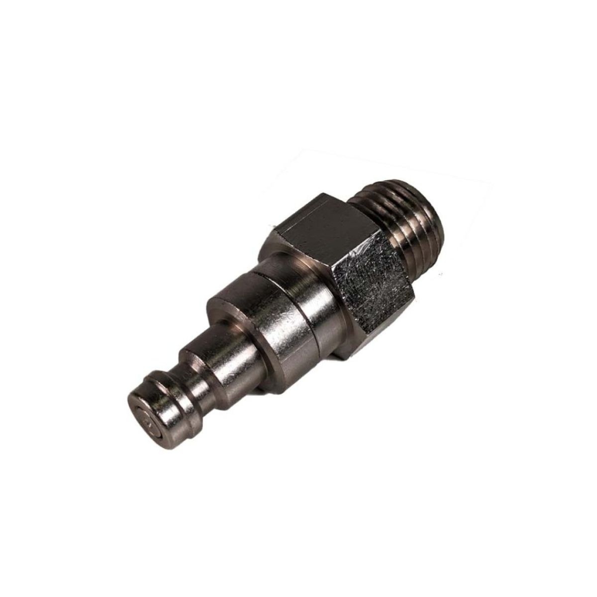 Item Q21 Steckeradapter, 1/4 Innengewinde mit Rückschlagventil