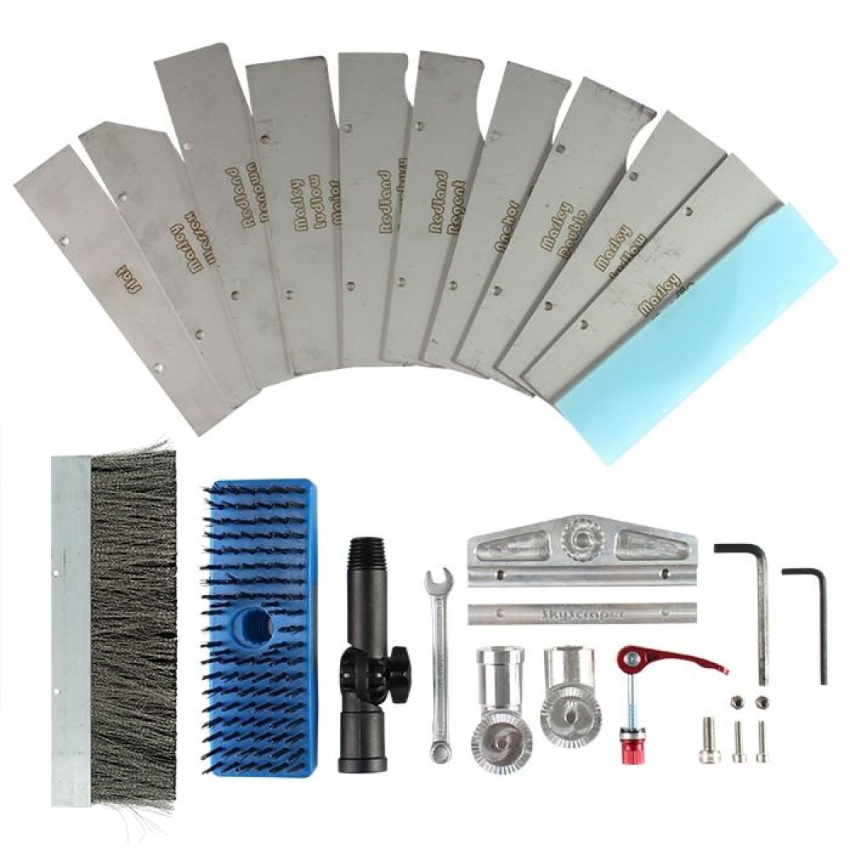 Item Skyscraper Einzelkopf-Kit + 11 Klingen + Bürsten
