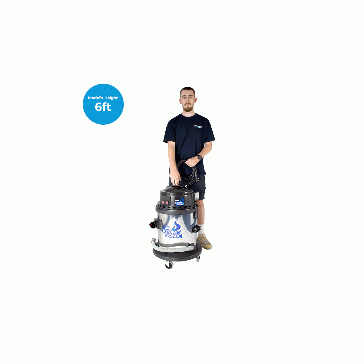 SkyVac® Atom Sonic – Dachrinnen-Vakuumpack / Klemmprofile