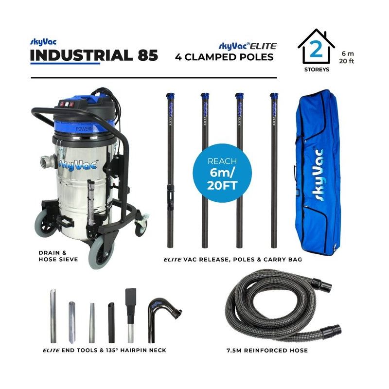 Item SkyVac® Industrial 85 / Elite Klemmabschnitte