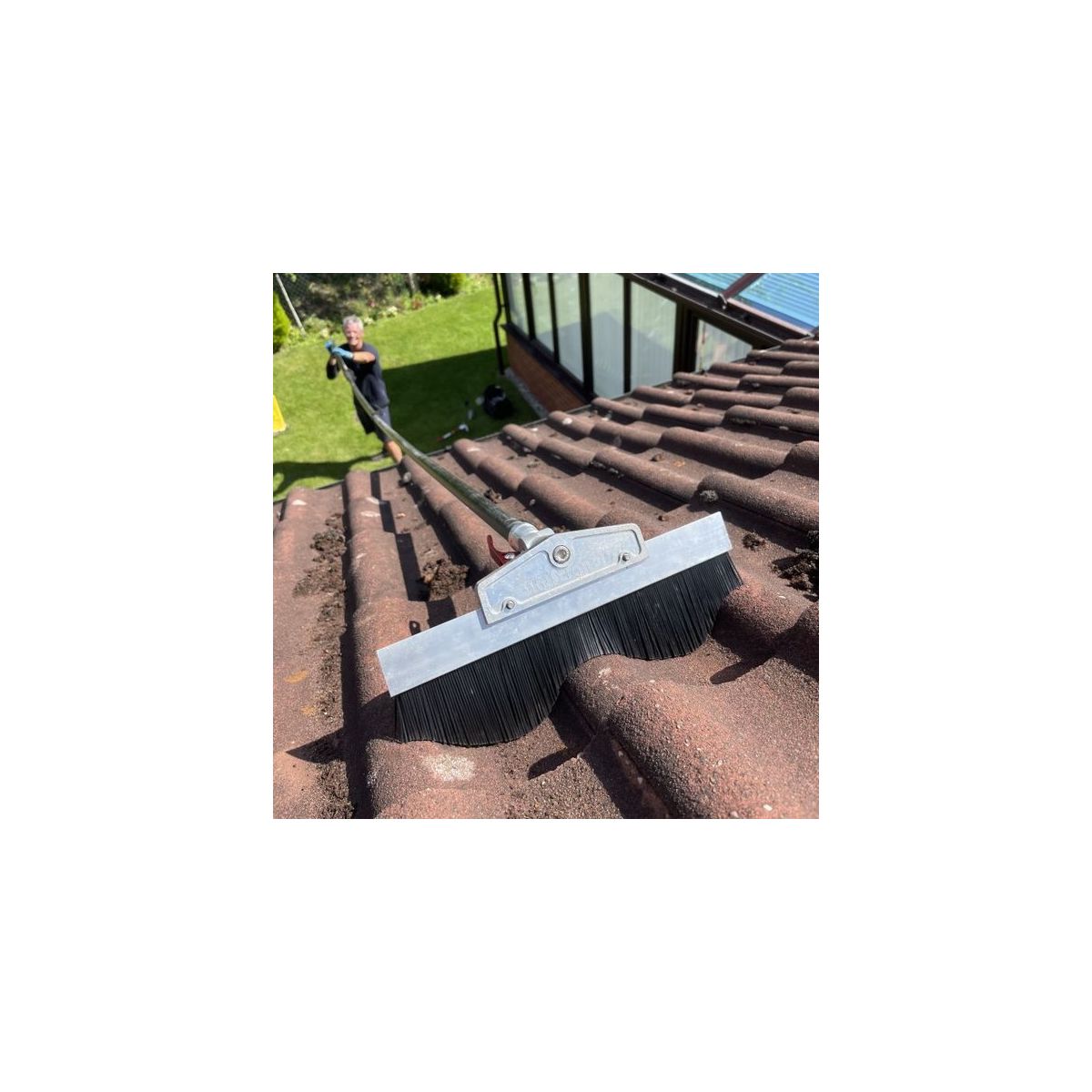 SKYVAC® Skyscraper® FULL KIT Doppelkopf, 10 Speedi-Bürsten, 11 Klingen + 2 Bürsten