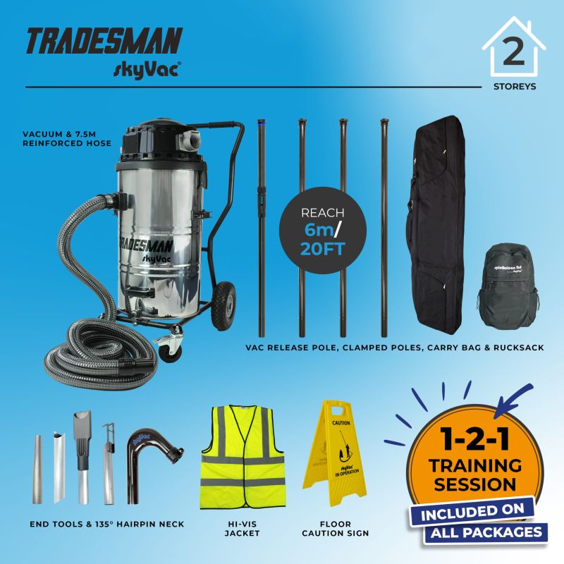 skyVac® Tradesman / 50 mm Premium-Klemmabschnitte