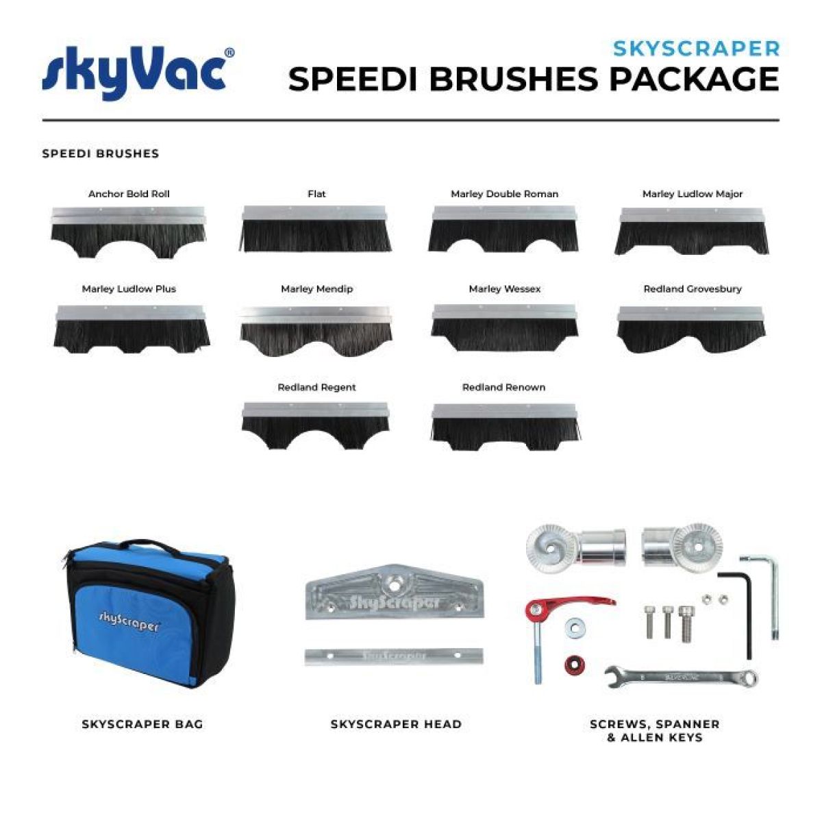 Item SkyScraper Kit Speedi Bürste + Kopf