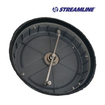 12 Zoll (300 mm) Flachflächenreiniger mit 1/4 Quick Release-Steckeranschluss