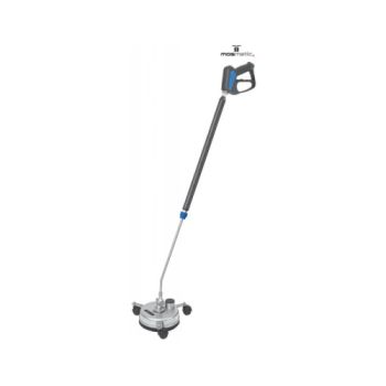 Mosmatic Oberflächenreiniger - 200mm mit Bürstenschürze und Sauganschluss 2x Düsen - 275 bar