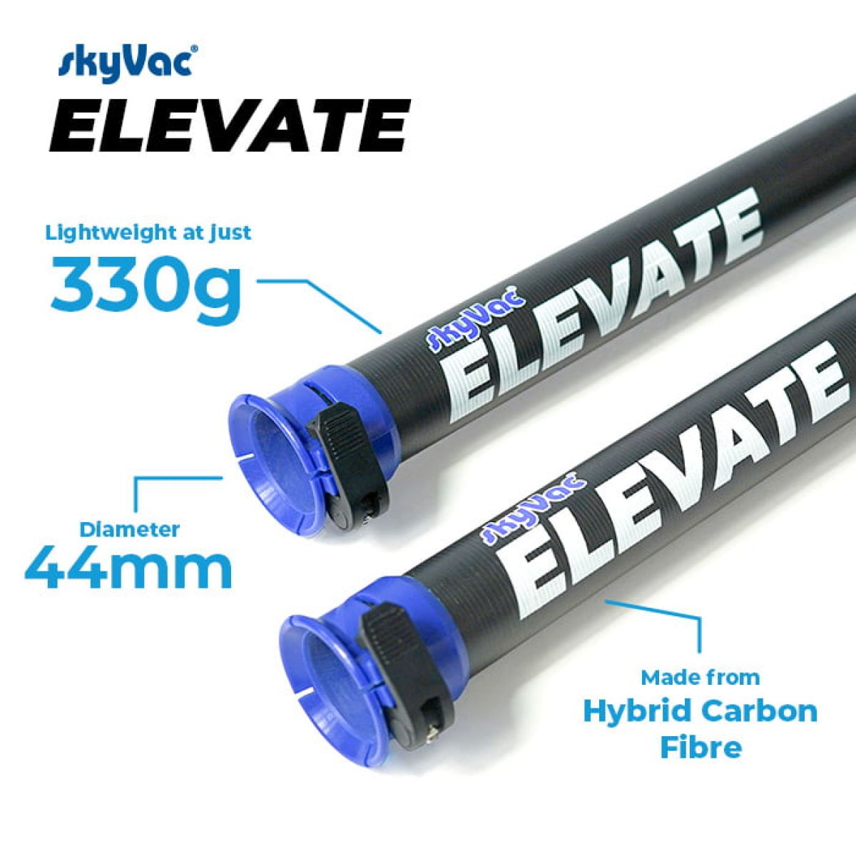 skyVac Internal 27 Kit 9 m ineinandergreifende Saugabschnitte
